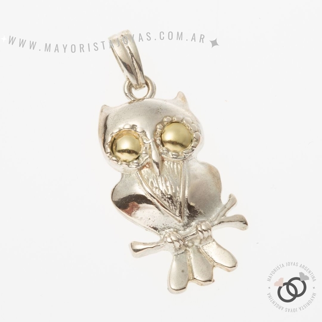 DIJE PLATA Y ORO (POD043)