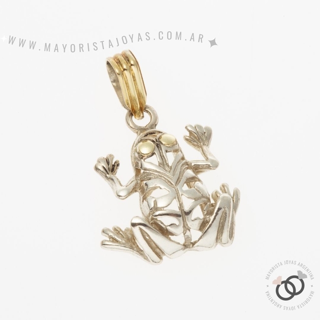 DIJE PLATA Y ORO (POD0067)
