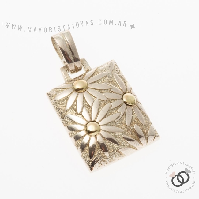 DIJE PLATA Y ORO (POD0095)