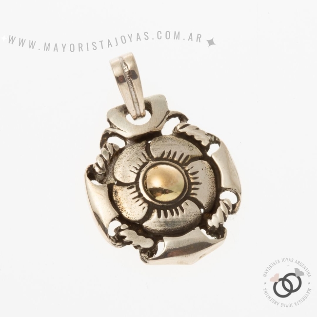 DIJE PLATA Y ORO (POD119)