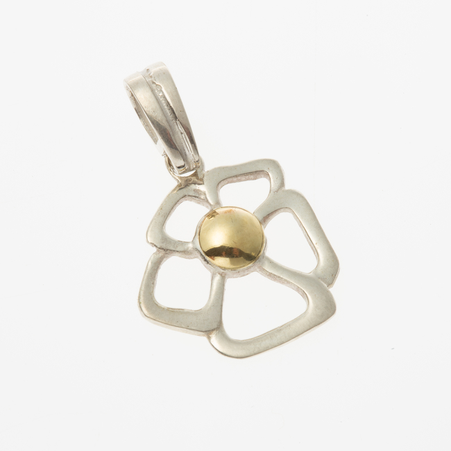 DIJE PLATA Y ORO (POD0129)