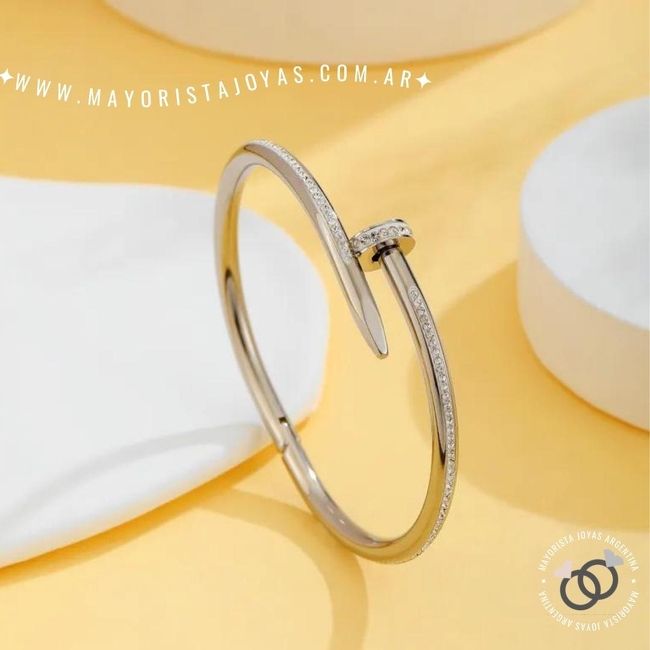 PULSERA DE ACERO RIGIDA (BAR0066)