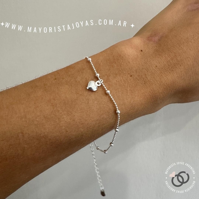 PULSERA PLATA LAMINADA (LPP0008)