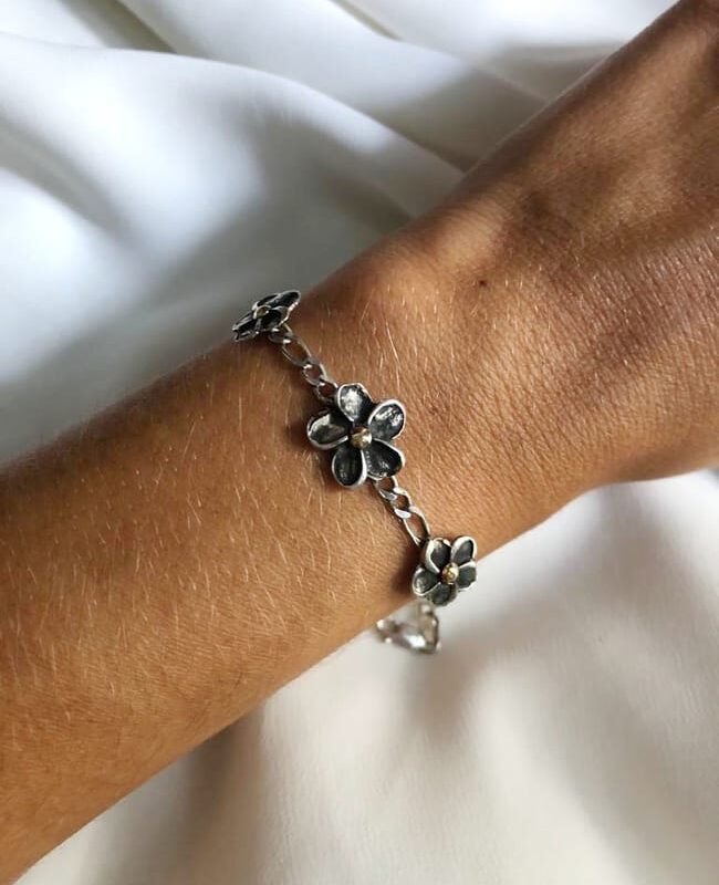 PULSERA PLATA Y ORO (PPO070)