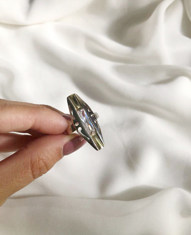 ANILLO PLATA Y ORO (POA095)