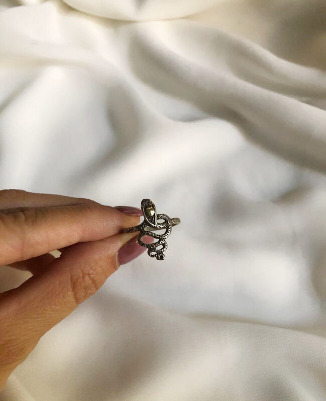 ANILLO PLATA Y ORO (POA194)