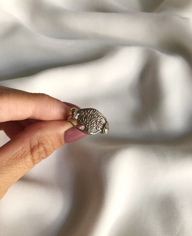ANILLO PLATA Y ORO (POA173)