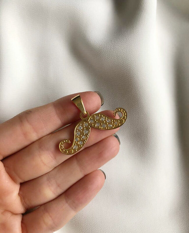 DIJE ACERO DORADO (DAD031)