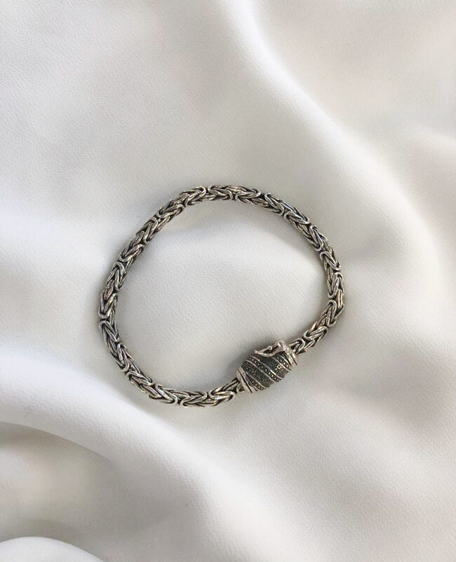 PULSERA PLATA LISA (PBL0091)
