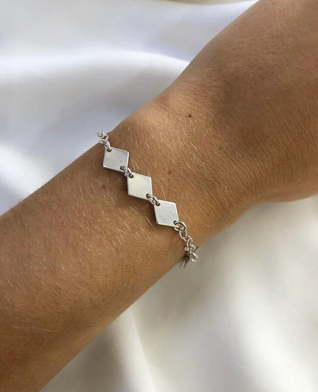PULSERA PLATA LISA (PBL083)