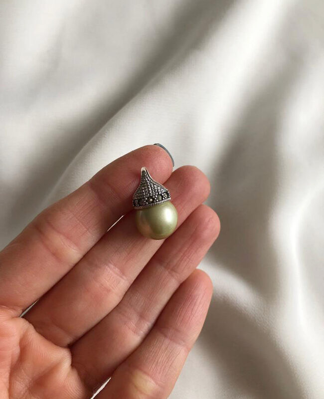 DIJE PLATA Y PIEDRA (PPD044)