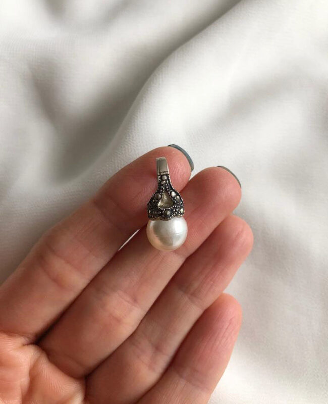 DIJE PLATA Y PIEDRA (PPD039)