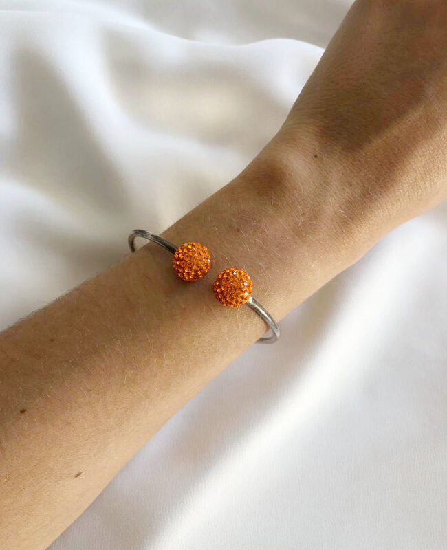 PULSERA PLATA Y CRISTAL (PPC092)