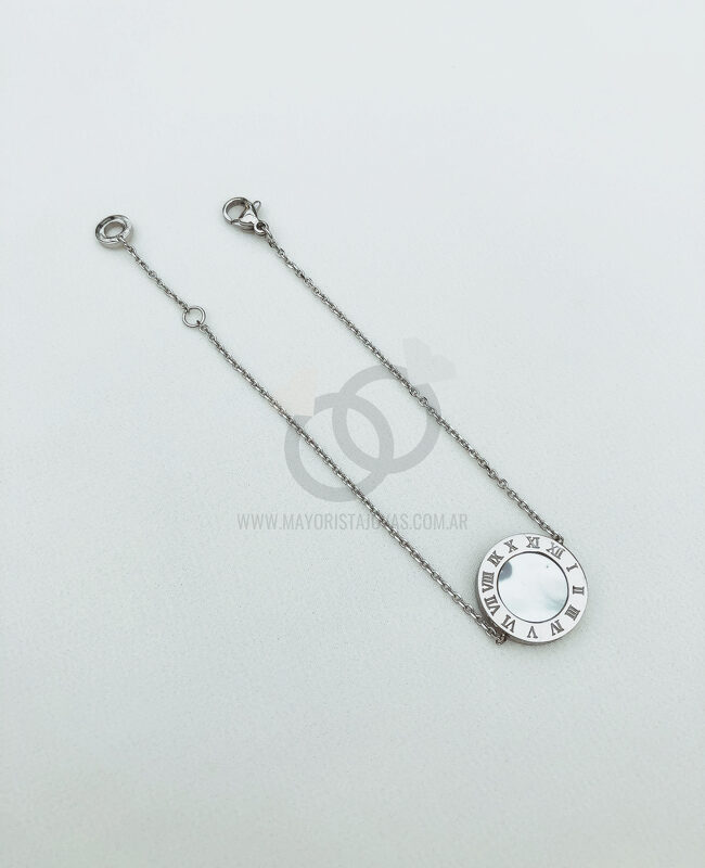 Pulsera Acero con nacar (6272)