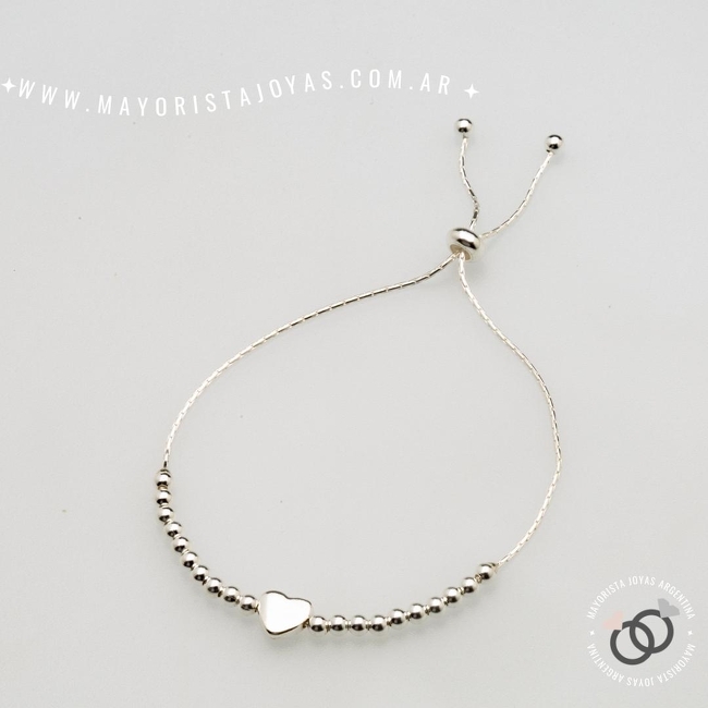 PULSERA PLATA LISA (PBL0258)