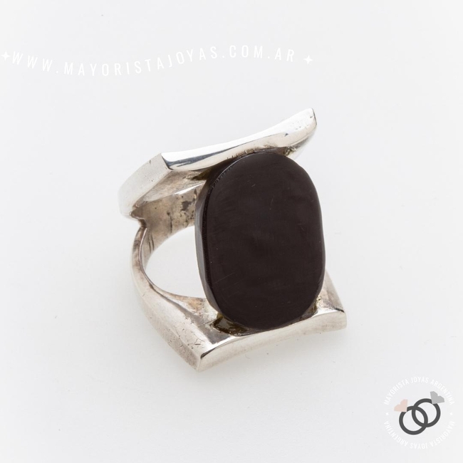 ANILLO PLATA Y PIEDRA (PAP0554)