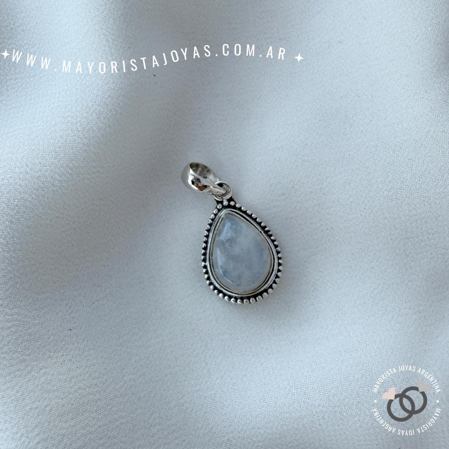 DIJE PLATA Y PIEDRA (PPD0277)