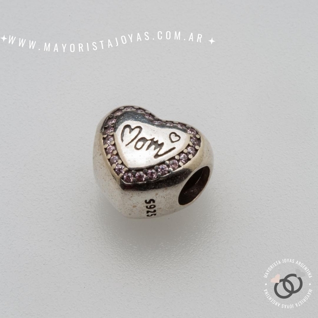 CHARMS PLATA Y CUBIC PARA PANDORA (PP0126)