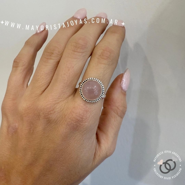 ANILLO PLATA Y PIEDRA (PAP0478)