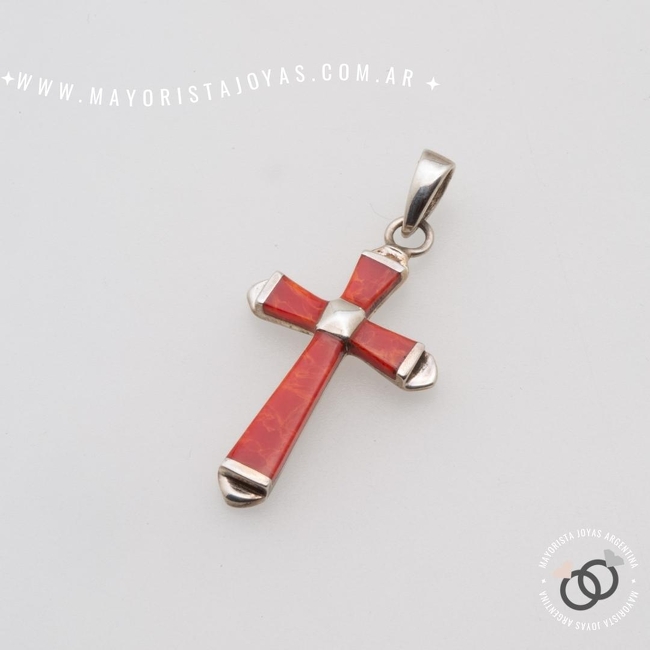 DIJE PLATA Y PIEDRA (PPD0315)