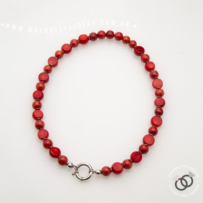 COLLAR PLATA Y PIEDRA (PCN0017)