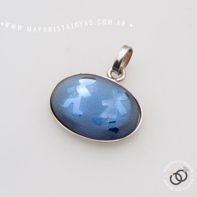 DIJE PLATA Y CRISTAL (PDC0226)
