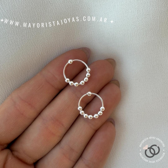 ARGOLLAS PLATA LISA (PHL0211)