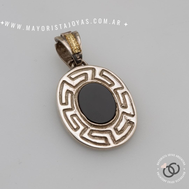 DIJE PLATA Y ORO (POD0196)