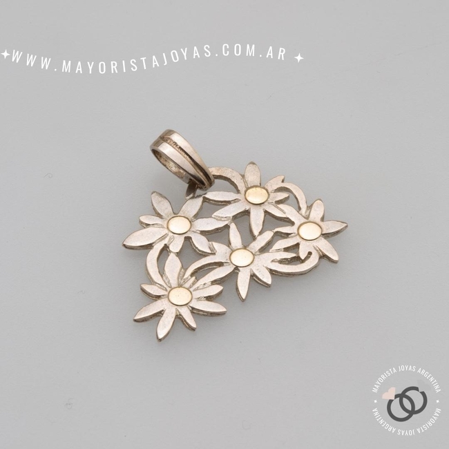 DIJE PLATA Y ORO (POD0197)