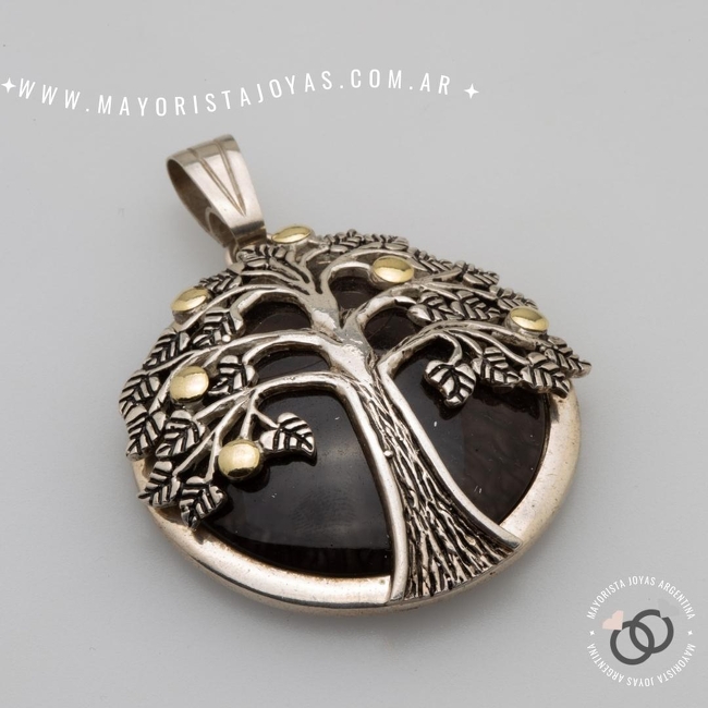 DIJE PLATA Y ORO (POD0203)