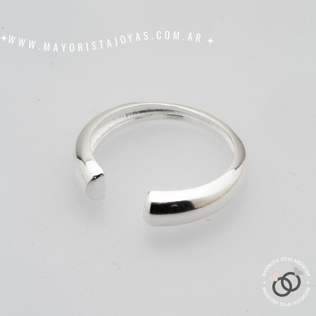 ANILLO PLATA LISA (PAL0362)