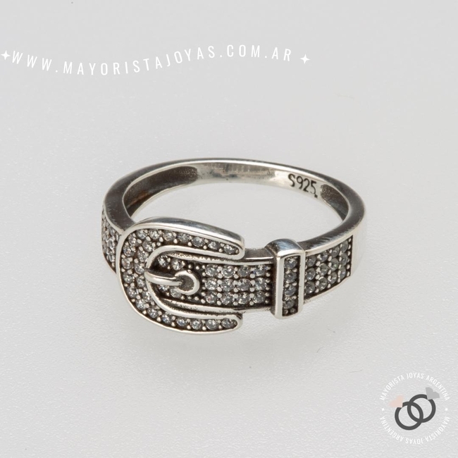ANILLO PLATA Y CUBIC (PAC0357)