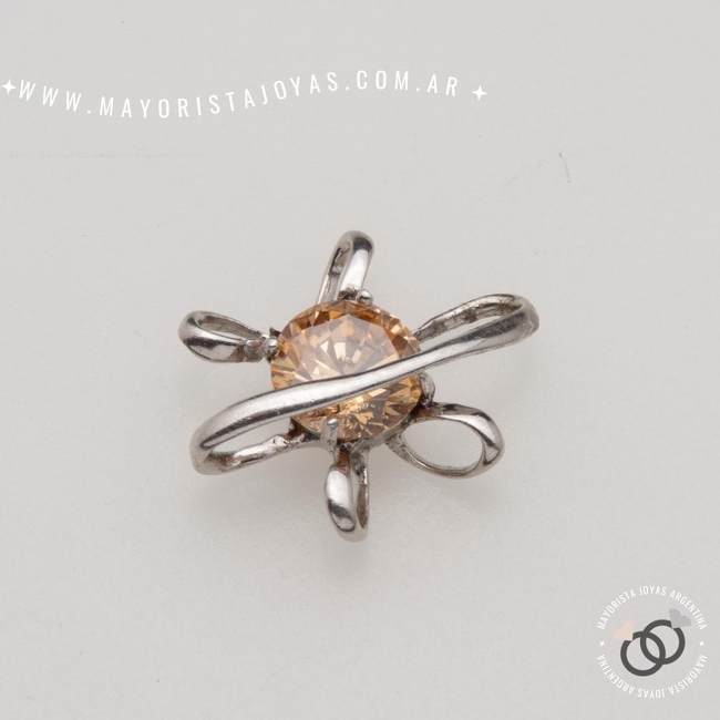 DIJE PLATA Y CRISTAL (PDC0202)
