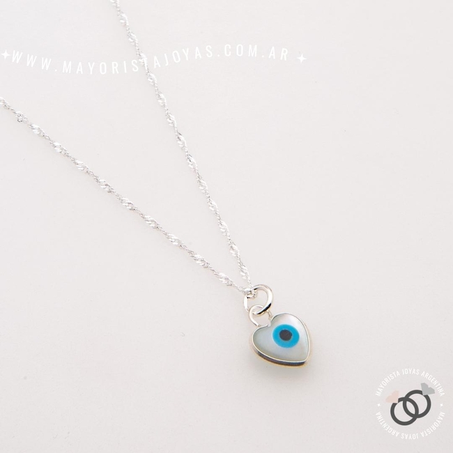 COLLAR PLATA LISA (PCL0143)