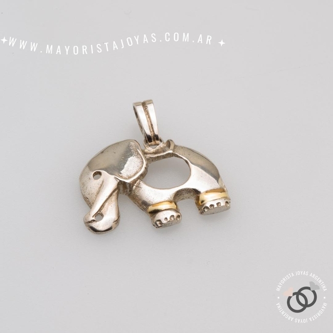 DIJE PLATA Y ORO (POD0213)