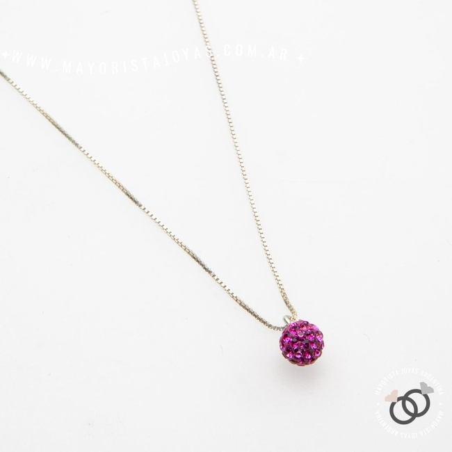COLLAR PLATA Y CUBIC (PCC0161)
