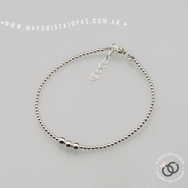 PULSERA PLATA LISA (PBL0261)