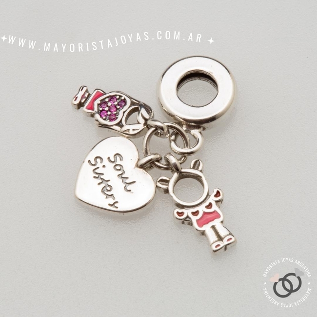 CHARMS PLATA 925 PARA PANDORA (PP0176)