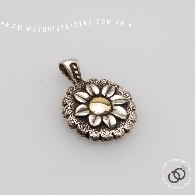 DIJE PLATA Y ORO (POD0225)