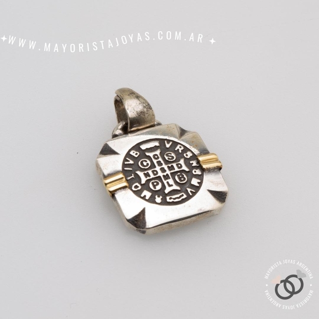 DIJE PLATA Y ORO (POD0226)