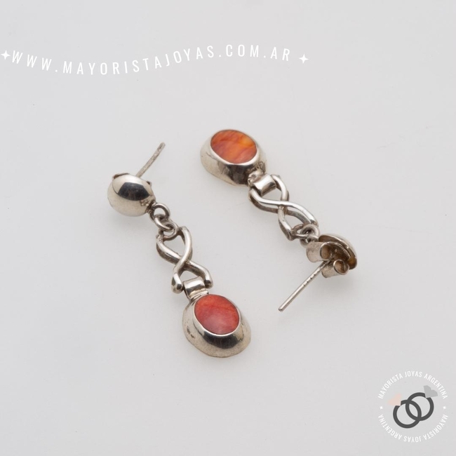 AROS PLATA Y PIEDRA (PPN0232)