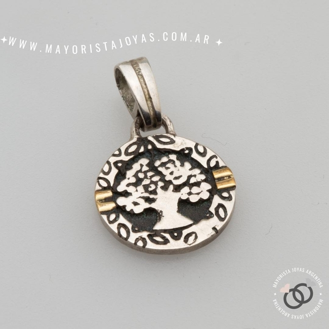 DIJE PLATA Y ORO (POD0233)
