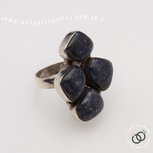 ANILLO PLATA Y PIEDRA (PAP0483)
