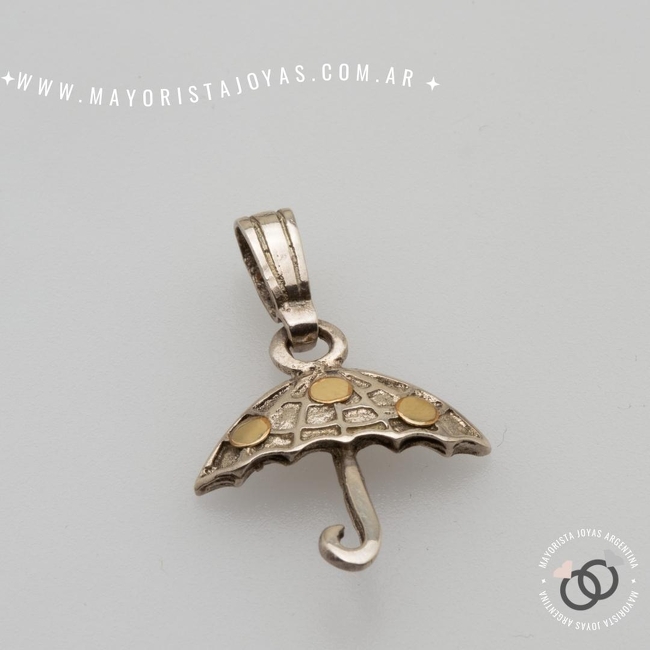 DIJE PLATA Y ORO (POD0238)
