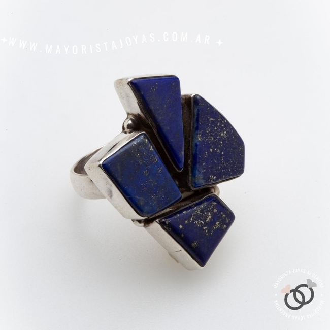 ANILLO PLATA Y PIEDRA (PAP0518)