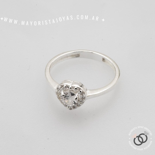 ANILLO PLATA Y CUBIC (PAC0419)