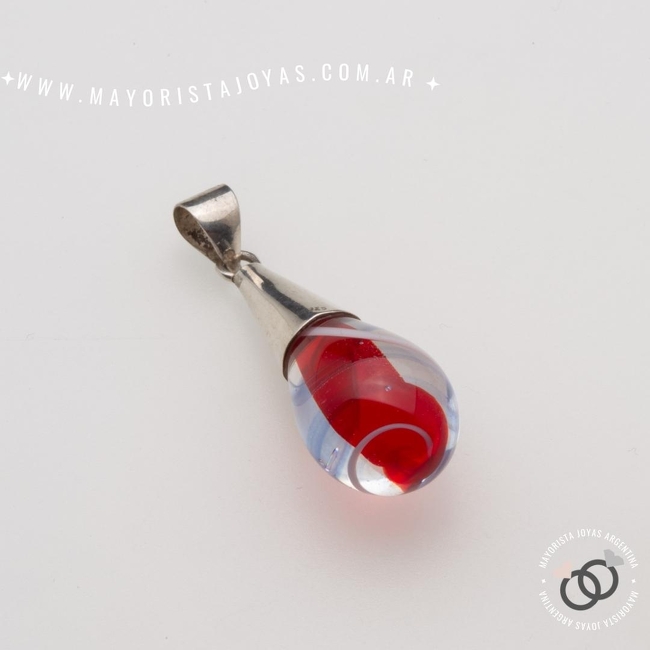 DIJE PLATA Y PIEDRA (PPD0299)