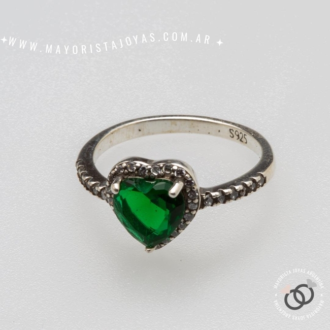 ANILLO PLATA Y CUBIC (PAC0343)