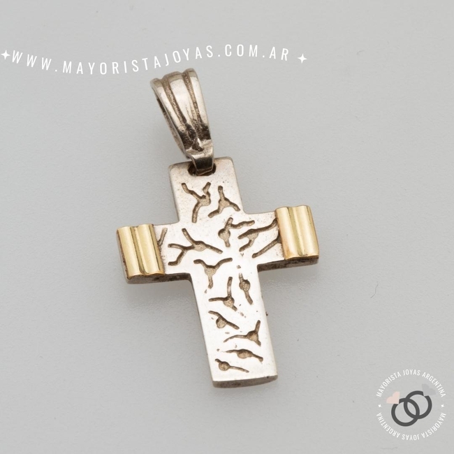 DIJE PLATA Y ORO (POD0245)