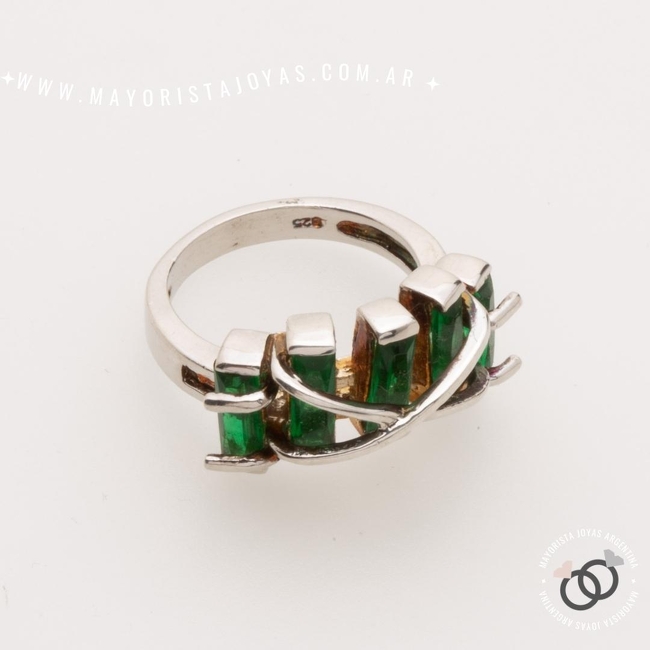 ANILLO PLATA Y PIEDRA (PAP0495)